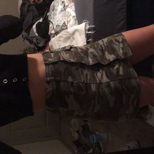 Camo skirt